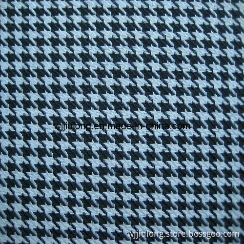 Houndstooth Polyester Dobby/Jacquard Fabric